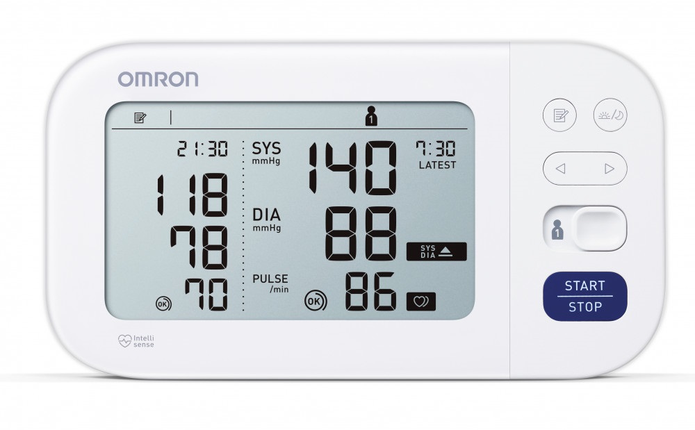 Omron M6 Comfort Intellisense felkaros vérnyomásmérő