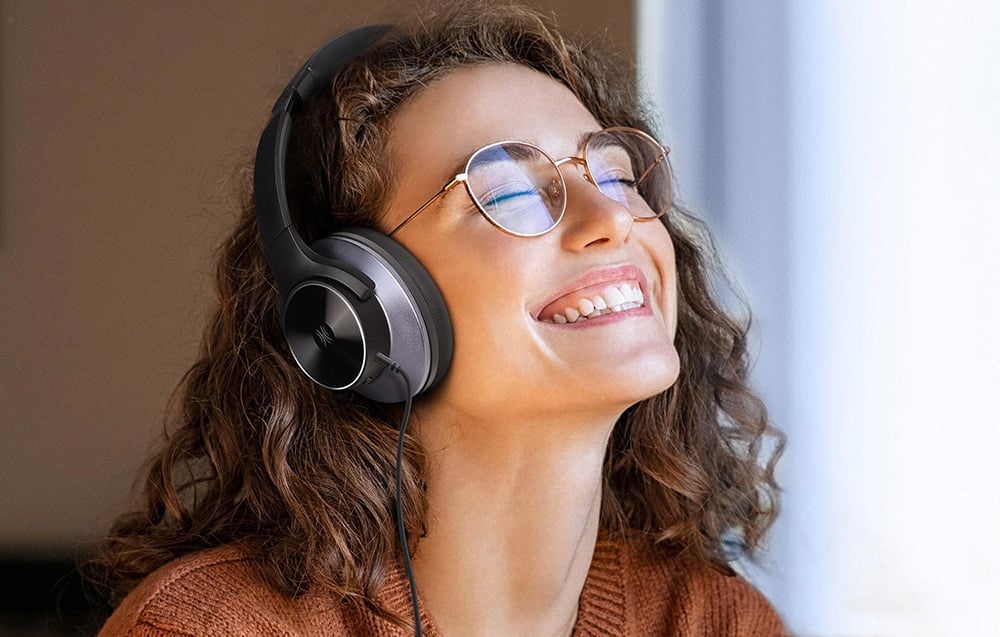 OneOdio A10 Bluetooth fekete fejhallgató