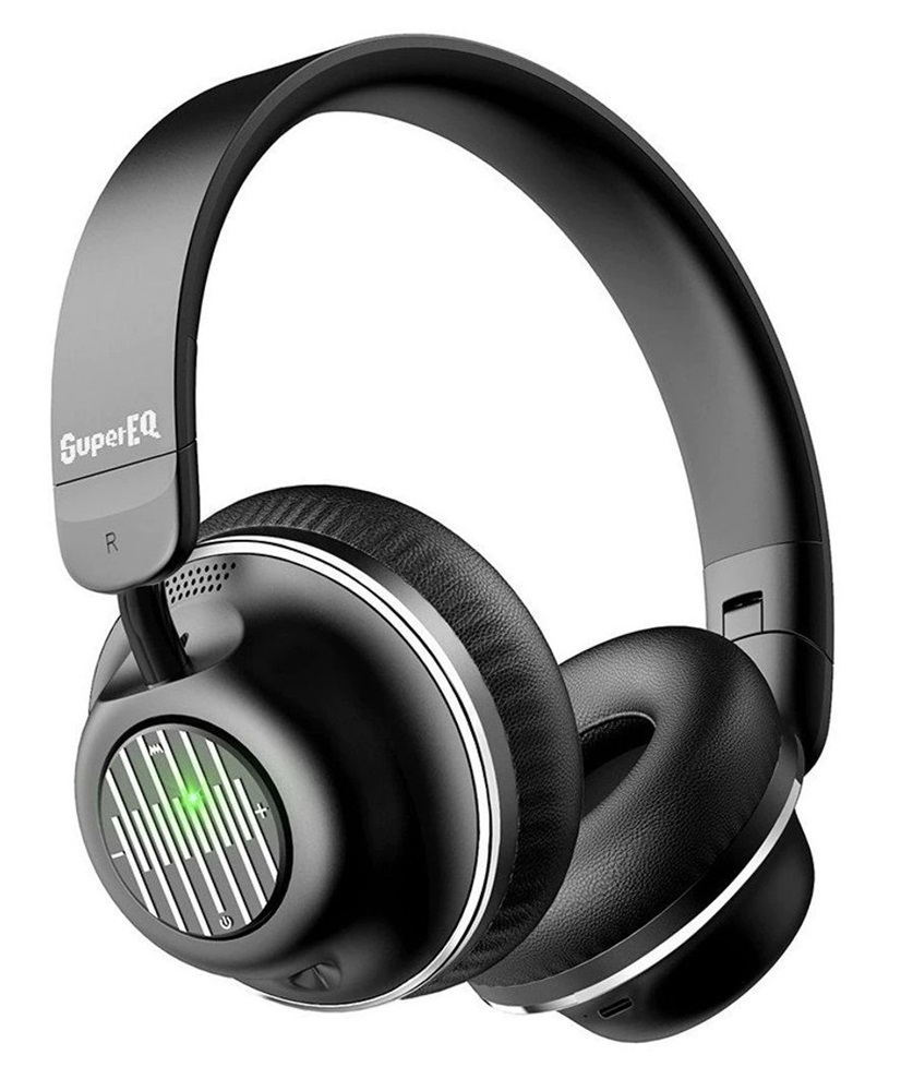 OneOdio S2 ANC aktív zajszűrős Bluetooth fekete fejhallgató