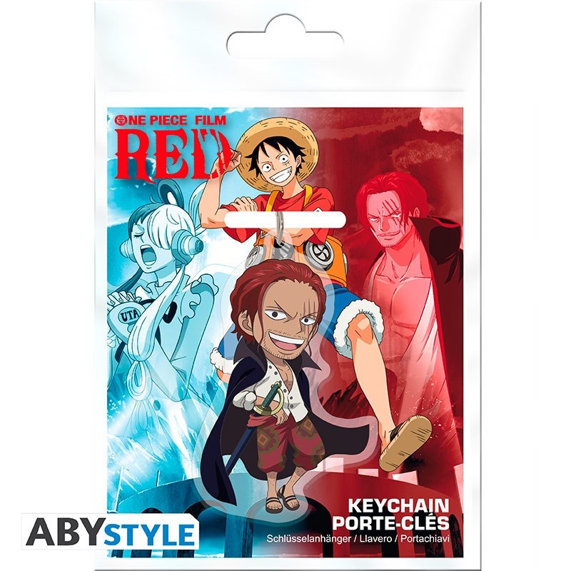 One Piece: RED "Shanks" Akril kulcstartó