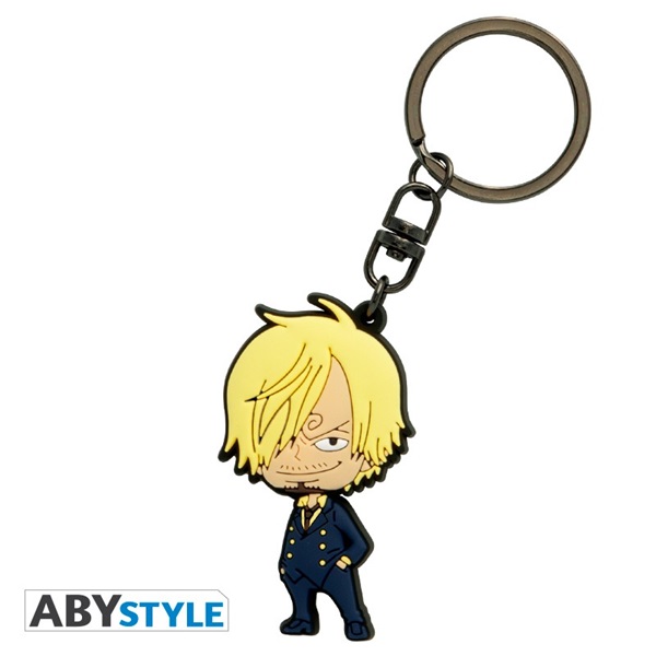 One Piece "Sanji SD" PVC kulcstartó