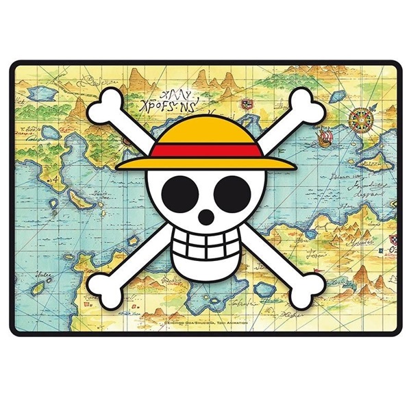 One Piece "Skull with map" 35x25cm gamer egérpad (Újracsomagolt)