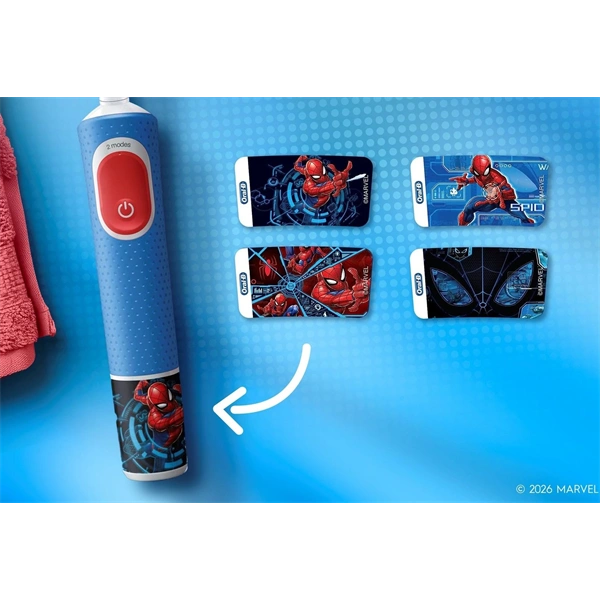 Oral-B D103 Vitality PRO Spiderman gyerek elektromos fogkefe