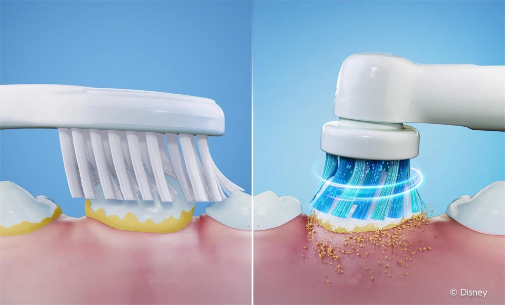 Oral-B D103 Vitality PRO jégvarázs gyerek elektromos fogkefe tokkal