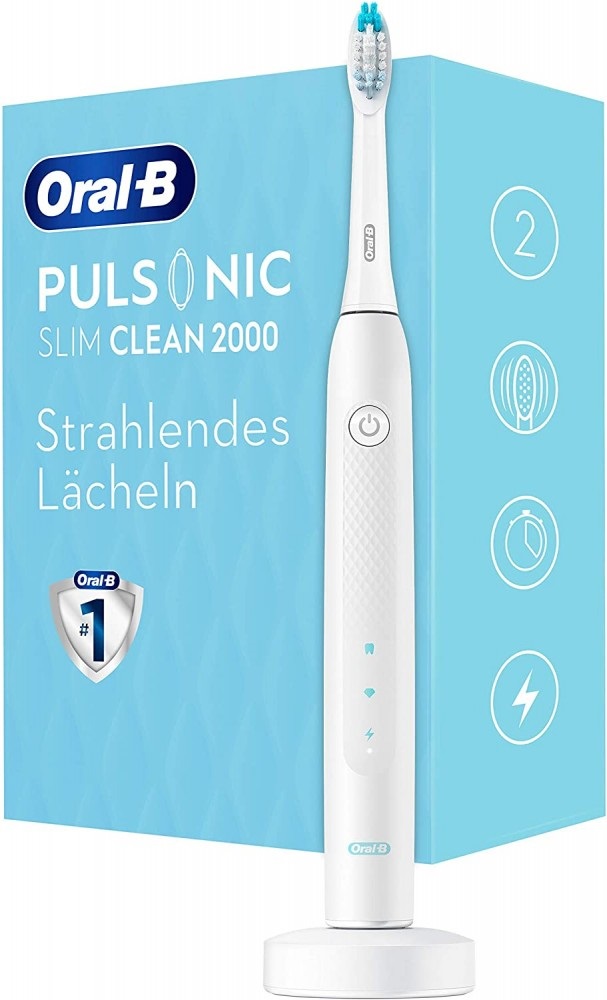 Oral-B Pulsonic Slim Clean 2000 fehér elektromos fogkefe