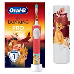 Oral-B Vitality Pro Kids 3+ Lion King gyerek elektromos fogkefe + utazótok