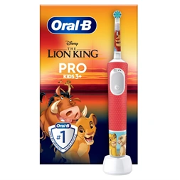 Oral-B Vitality Pro Kids 3+ Lion King gyerek elektromos fogkefe + utazótok