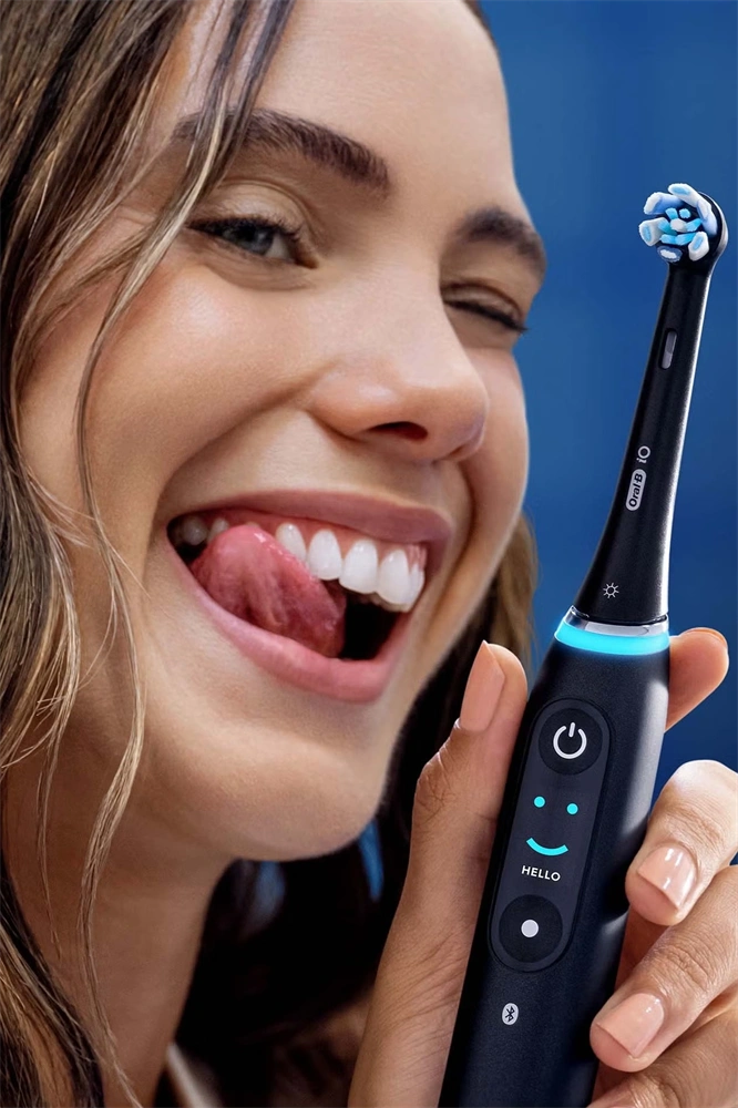 Oral-B iO Gentle Care Black 4 db-os RB fogkefefej szett - új