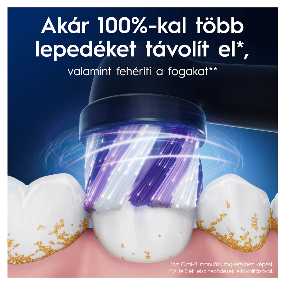 Oral-B iO Radiant White 4 db-os RB fogkefefej szett - új