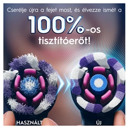 Oral-B iO Radiant White 4 db-os RB fogkefefej szett - új