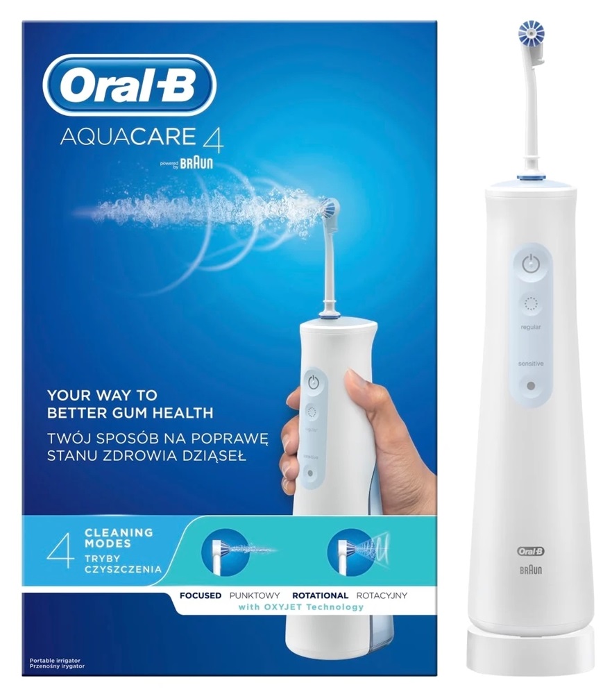 Oral-B AquaCare4 vezeték nélküli szájzuhany