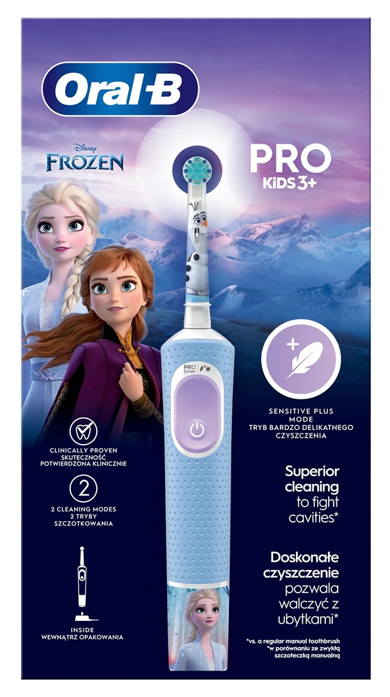 Oral-B D103 Vitality PRO Jégvarázs gyerek elektromos fogkefe