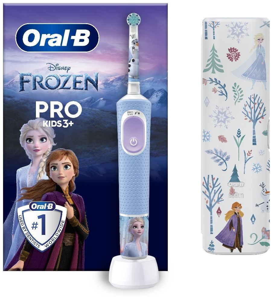 Oral-B D103 Vitality PRO jégvarázs gyerek elektromos fogkefe tokkal