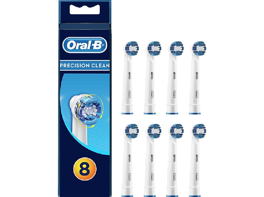 Oral-B EB20-8 Precision Clean 8 db-os elektromos fogkefe pótfej szett