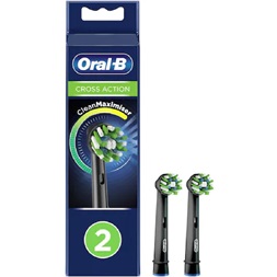 Oral-B EB50BK-2 Cross Action Black 2 db-os elektromos fogkefe pótfej szett