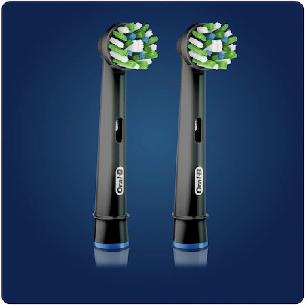 Oral-B EB50BK-2 Cross Action Black 2 db-os elektromos fogkefe pótfej szett