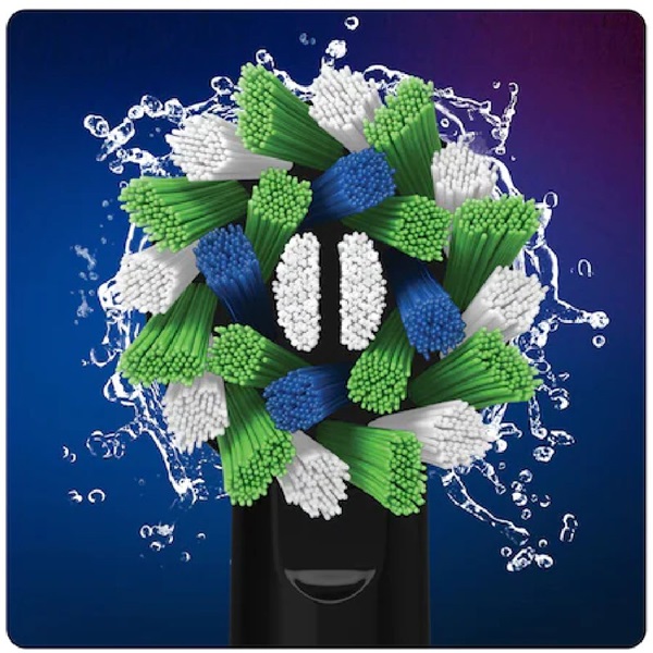 Oral-B EB50BK-2 Cross Action Black 2 db-os elektromos fogkefe pótfej szett