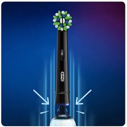 Oral-B EB50BK-2 Cross Action Black 2 db-os elektromos fogkefe pótfej szett