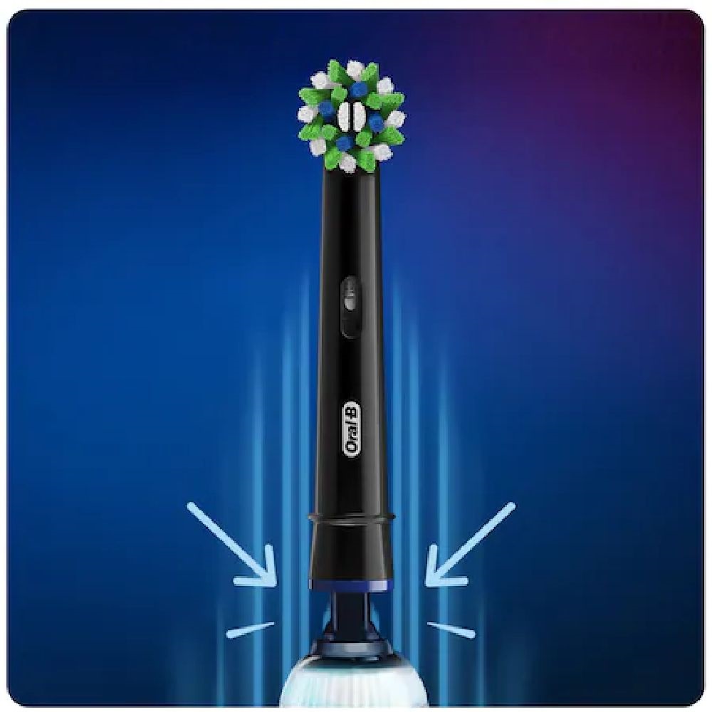 Oral-B EB50BK-2 Cross Action Black 2 db-os elektromos fogkefe pótfej szett