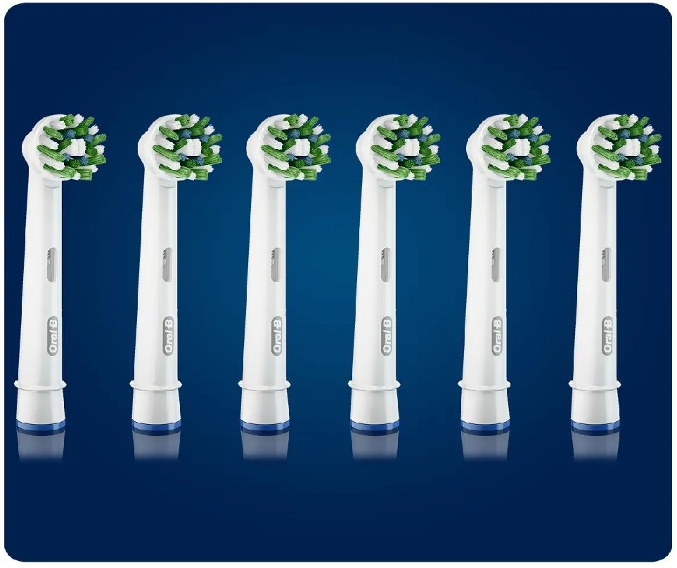 Oral-B EB50-6 Cross Action 6 db-os elektromos fogkefe pótfej szett