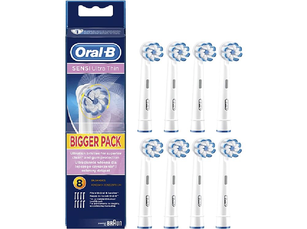 Oral-B EB60 8 db-os elektromos fogkefe pótfej szett