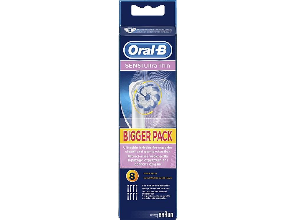 Oral-B EB60 8 db-os elektromos fogkefe pótfej szett