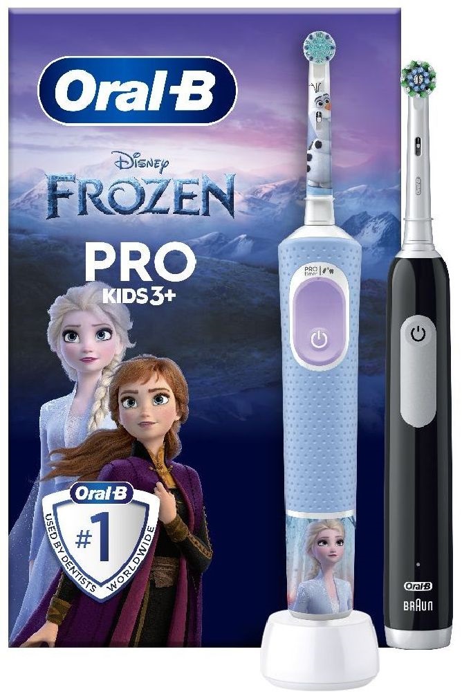Oral-B Family Edition Pro Series 1 Black + Pro gyerek 3+ Jégvarázs elektromos fogkefe