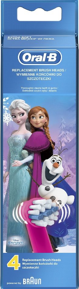 Oral-B Kids Frozen 4 db-os fogkefefej szett