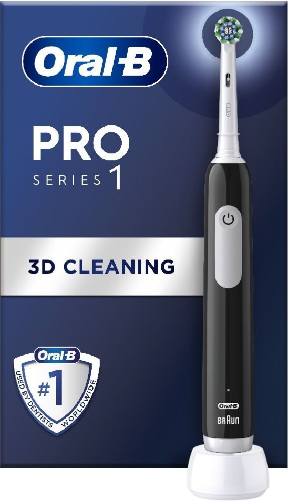 Oral-B PRO1 Black Cross Action elektromos fogkefe