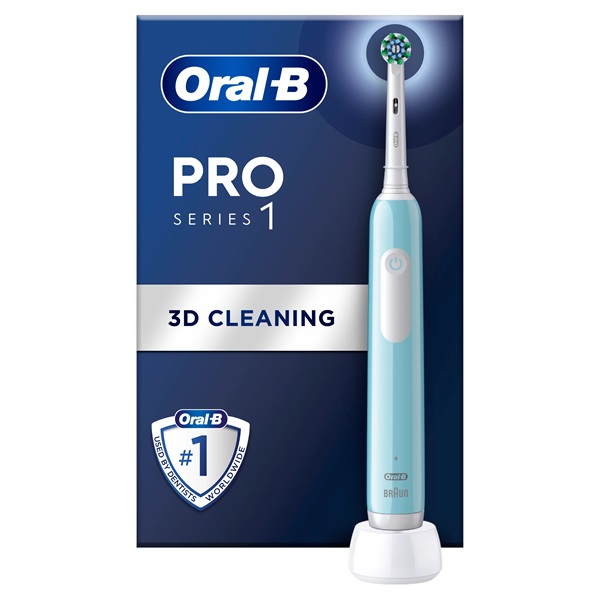 Oral-B PRO1 Caribeean Blue X-Clean elektromos fogkefe tokkal