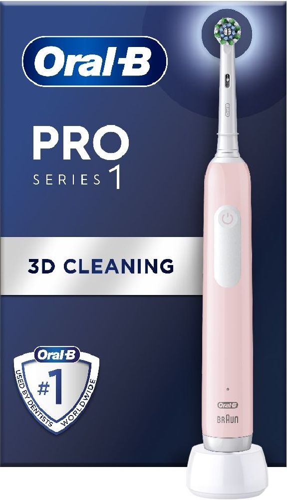 Oral-B PRO1 Pink Cross Action elektromos fogkefe