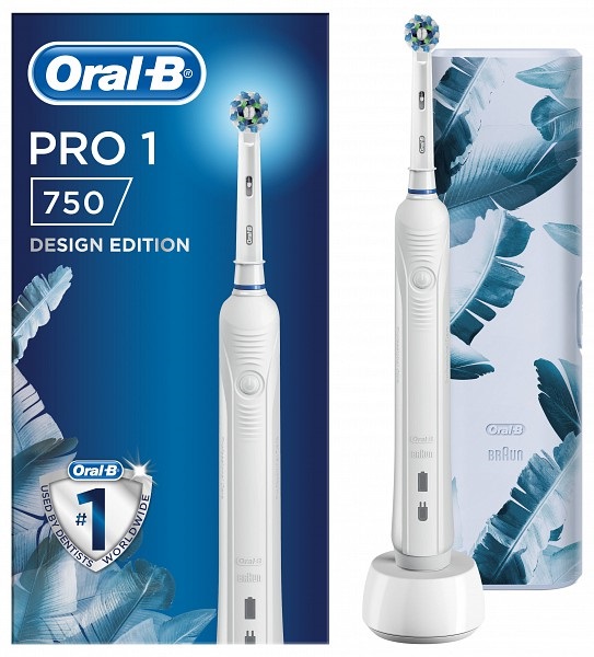 Oral-B Pro 1 750 fehér elektromos fogkefe
