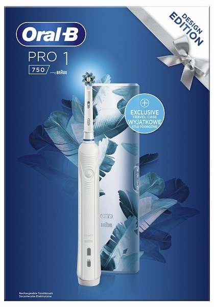 Oral-B Pro 1 750 fehér elektromos fogkefe
