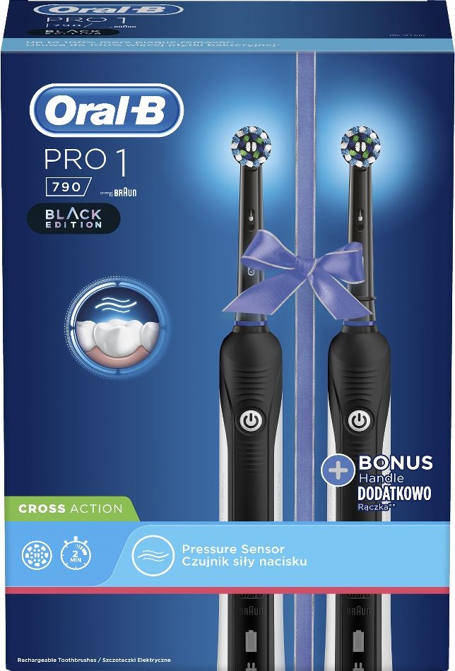 Oral-B Pro 1 790 Duo 2 db-os elektromos fogkefe szett