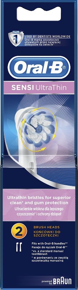 Oral-B Sensitive Clean 2 db-os fogkefefej szett