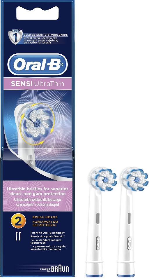 Oral-B Sensitive Clean 2 db-os fogkefefej szett