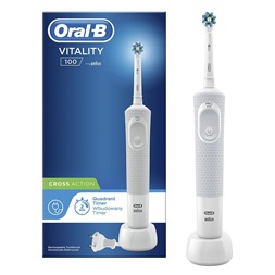 Oral-B Vitality 100 Cross Action fehér elektromos fogkefe