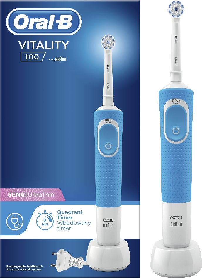 Oral-B Vitality 100 kék elektromos fogkefe