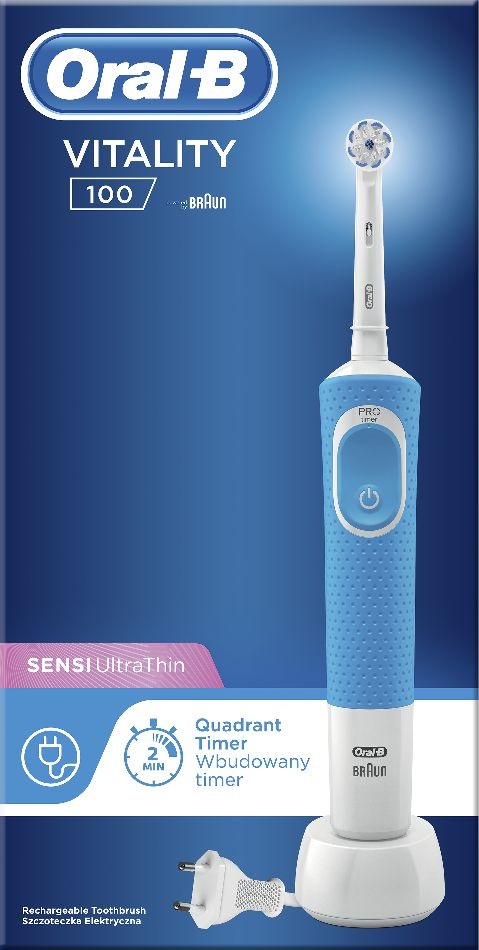Oral-B Vitality 100 kék elektromos fogkefe