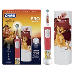 Oral-B Vitality Pro Kids 3+ Lion King gyerek elektromos fogkefe + utazótok