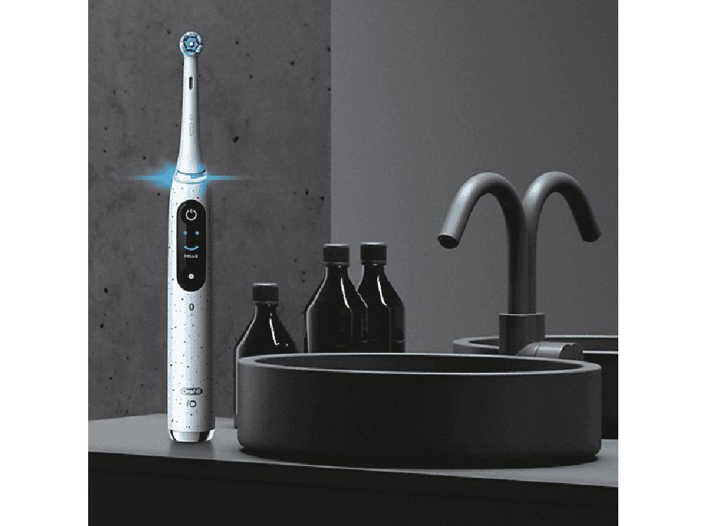 Oral-B iO series 10 Stardust White elektromos fogkefe