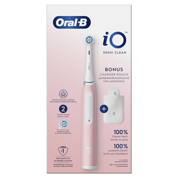 Oral-B iO3 Sensi Clean elektromos fogkefe + töltő tasak
