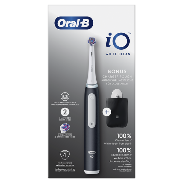 Oral-B iO3 White Clean elektromos fogkefe + töltő tasak