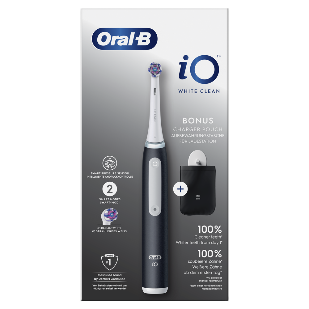 Oral-B iO3 White Clean elektromos fogkefe + töltő tasak