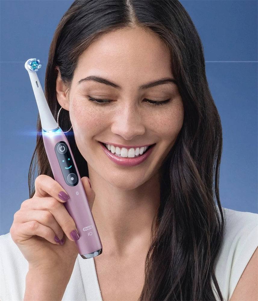 Oral-B iO series 9 Rose Quartz elektromos fogkefe
