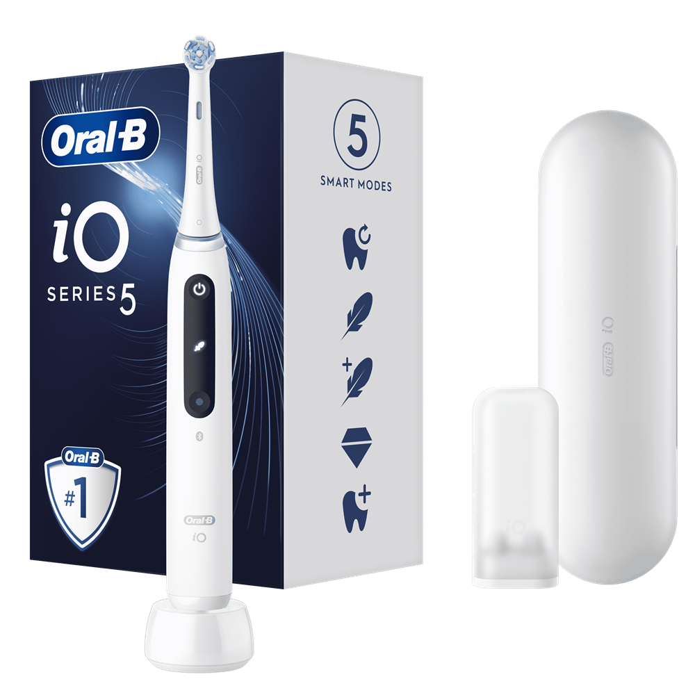 Oral-B iO Series 5 fehér elektromos fogkefe