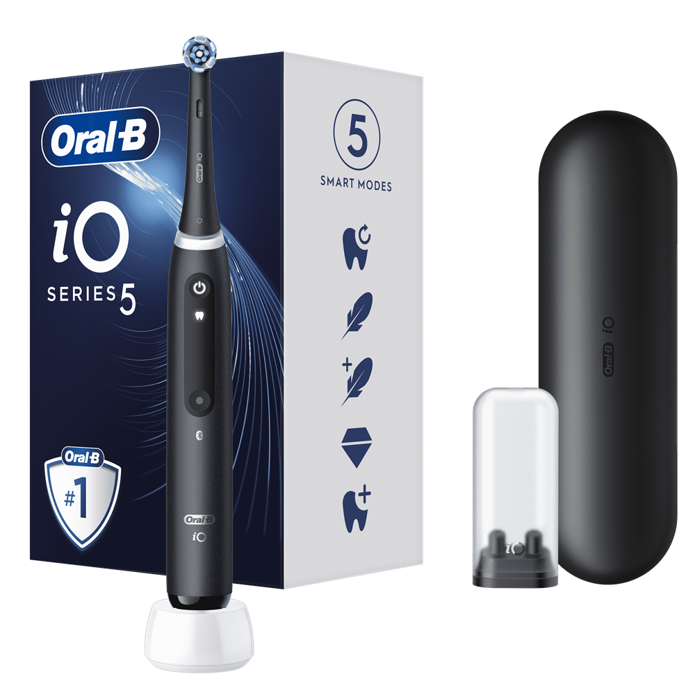 Oral-B iO Series 5 matt fekete elektromos fogkefe