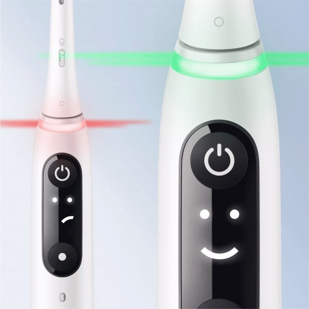 Oral-B iO Series 6 2 db-os fehér+rózsaszín elektromos fogkefe szett