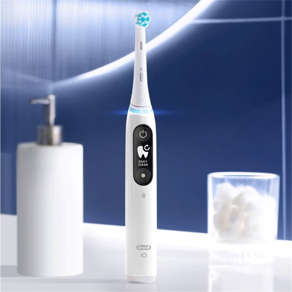 Oral-B iO Series 6 2 db-os fehér+rózsaszín elektromos fogkefe szett