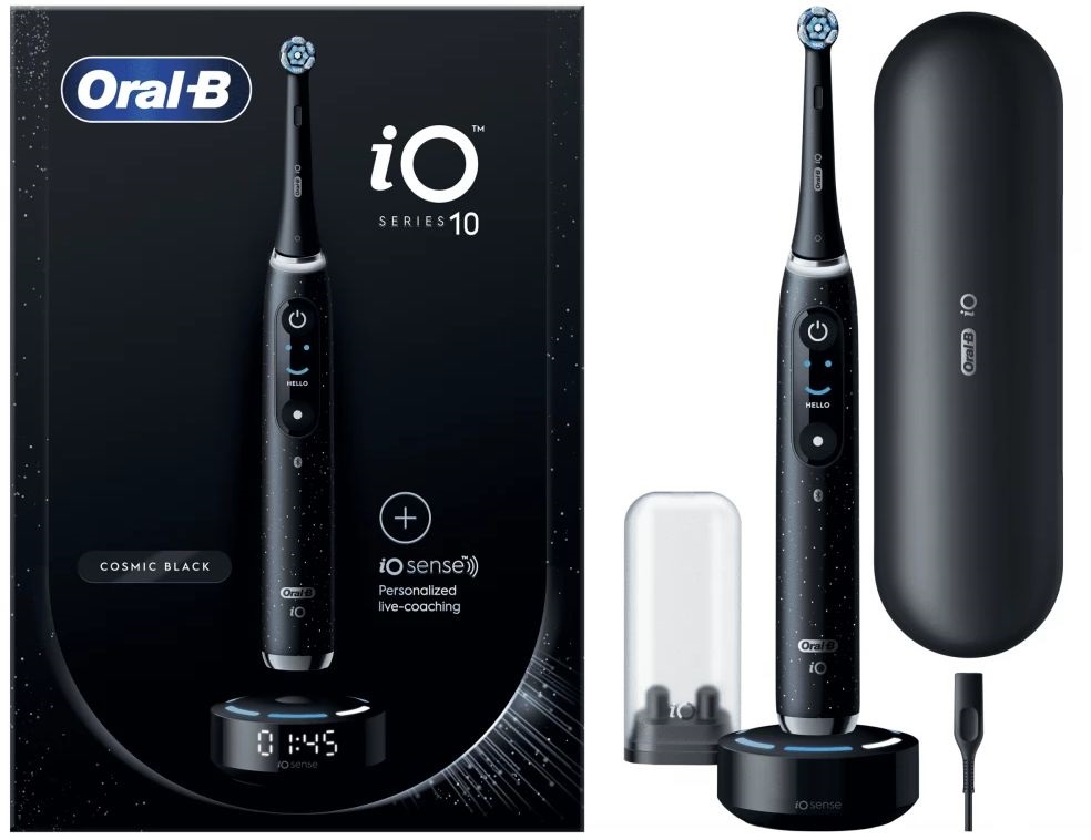 Oral-B iO series 10 Cosmic Black elektromos fogkefe